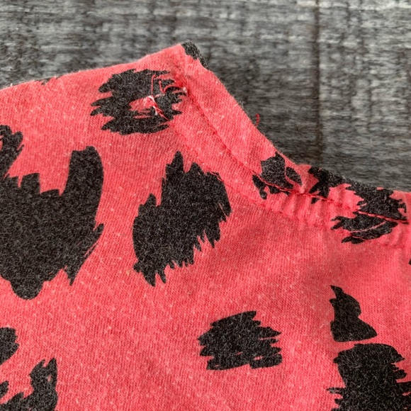 Justice Leopard 3/4 Sleeve Top - Picture 5 of 9